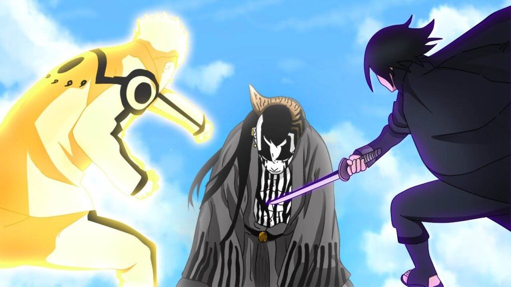 Boruto: Naruto e Sasuke se unem contra um grandioso mal - Combo Infinito