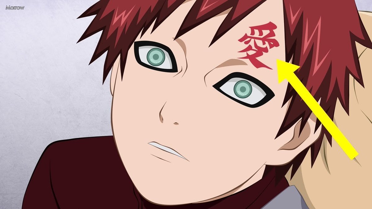 Conheça o verdadeiro significado por trás do símbolo na testa de Gaara em  Naruto - Critical Hits