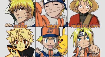 Artista reimagina personagens de animes no estilo de Naruto