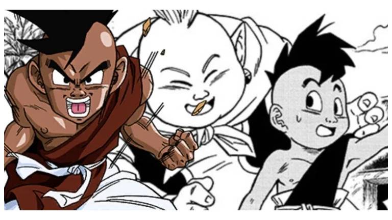 Arte de Dragon Ball Super imagina como será o futuro de Goku e Uub