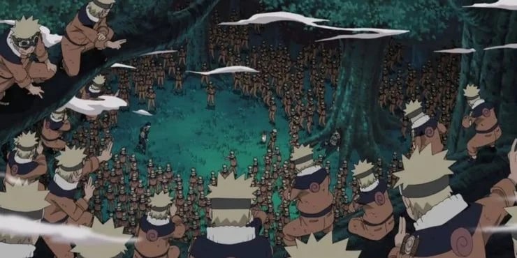 O que acontece com os personagens de Naruto Shippuden que usam kinjutsu?