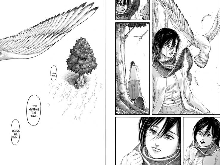Entenda o significado do Pássaro no final do mangá de Shingeki no Kyojin