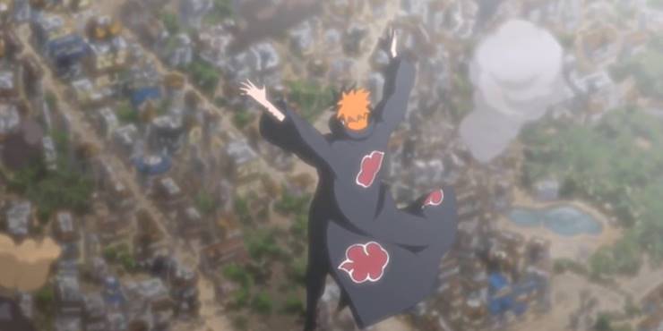 Sasuke pode voar com o Rinnegan Supremo assim como Pain?