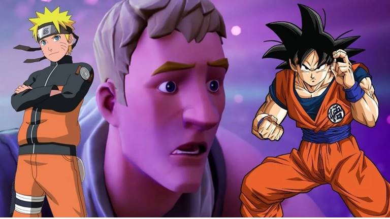 Skins de Naruto e Dragon Ball supostamente virão para Fortnite