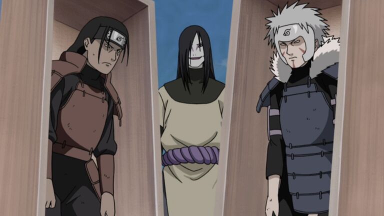 Por que Hashirama e Tobirama não se libertaram do Edo-Tensei de Orochimaru  no começo de Naruto