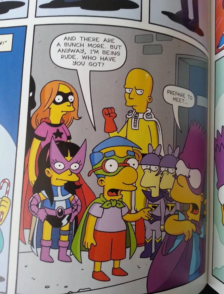 Saitama apareceu em 'Os Simpsons' e quase ninguém percebeu