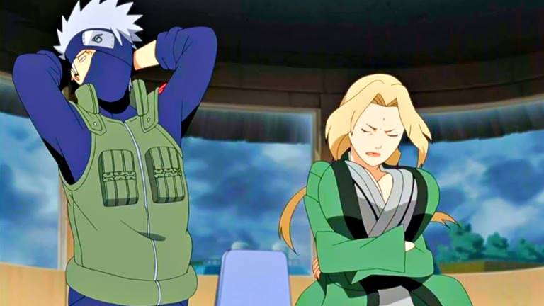 Por que Tsunade deixou o cargo de Hokage em Naruto Shippuden?