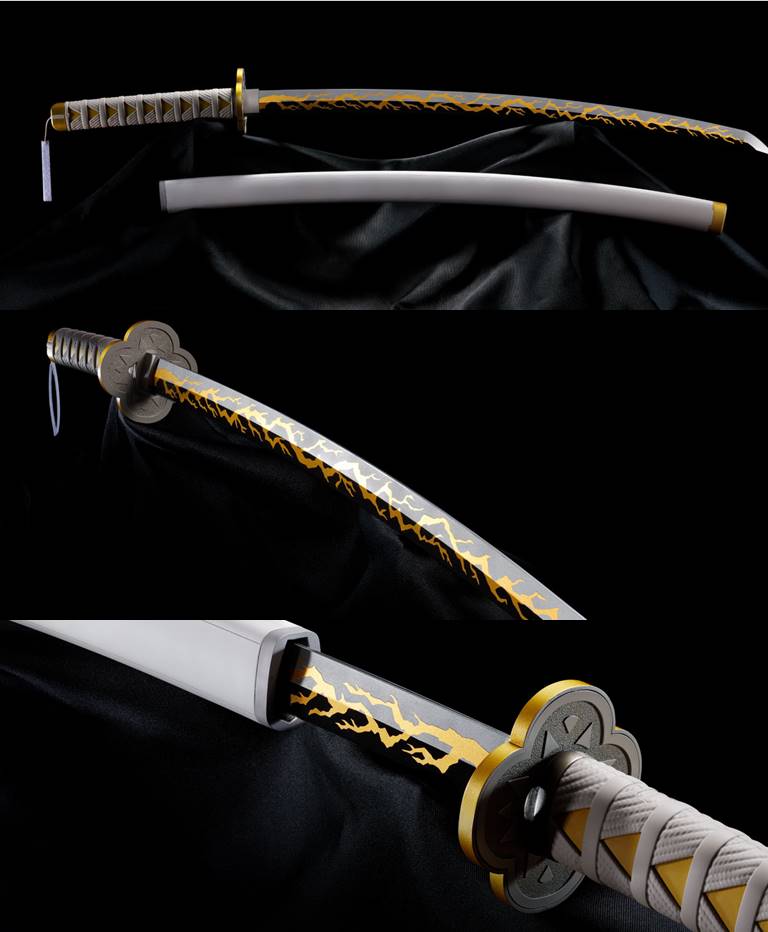 Essa réplica da Espada do Zenitsu de Kimetsu no Yaiba será o seu sonho de consumo
