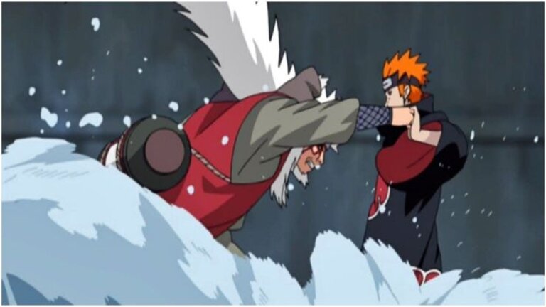 As melhores lutas dos Três Ninjas Lendários em Naruto 