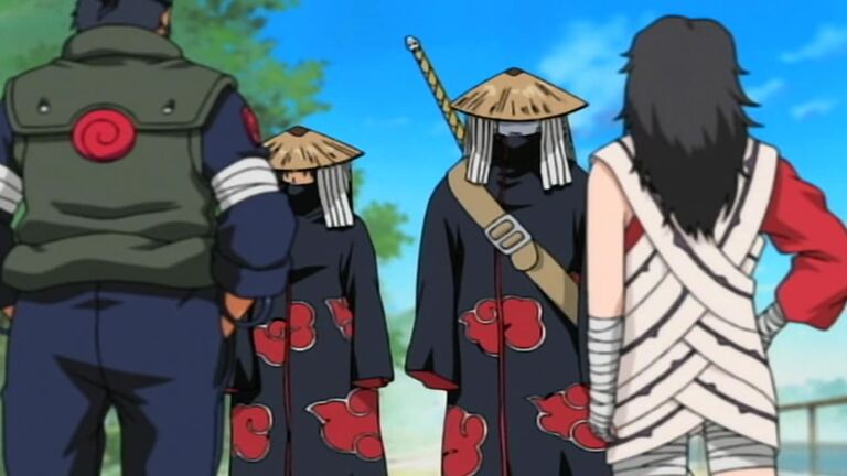 Em Naruto, Itachi realmente veio pegar o Naruto ou ele só queria checar Sasuke?