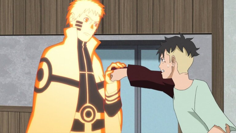 As habilidades de Kawaki podem superar as do Naruto em Boruto: Naruto Next Generations?