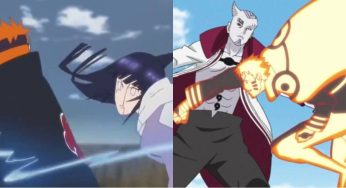 Coreografia da luta de Naruto e Isshiki é igual a Hinata contra Pain de Naruto Shippuden