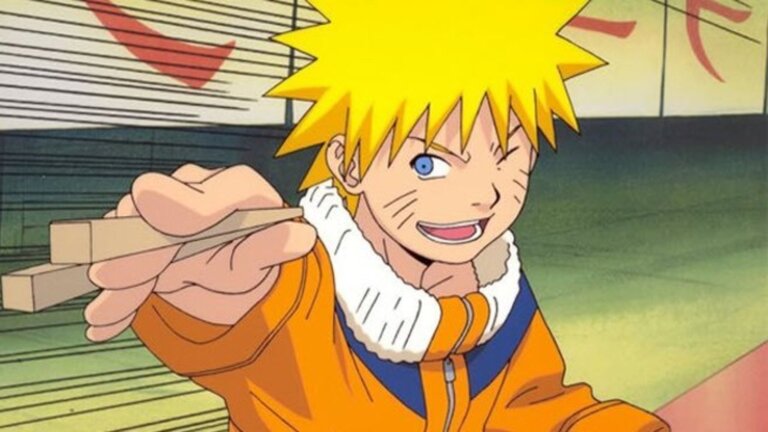 Este é o motivo pelo qual a cor tema de Naruto é o laranja e a de Sasuke é o roxo