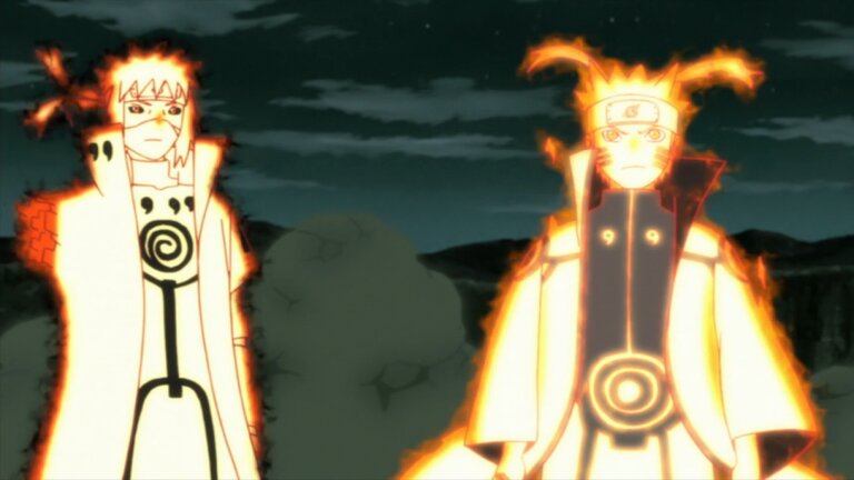 Afinal, Minato era mais rápido que Naruto com o chakra da Kurama em Naruto Shippuden? 