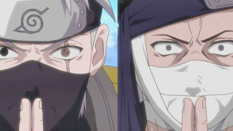 Por que Kakashi não se apossou da espada de Zabuza em Naruto Clássico? 