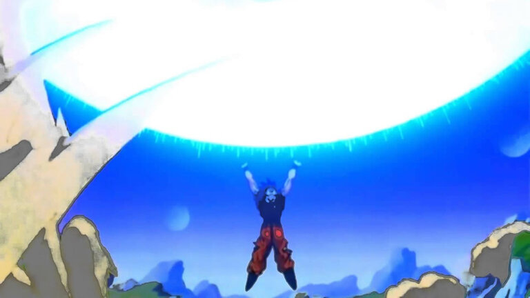 Pesquisador analisa a quantidade de energia que cada pessoa gastou ajudando Goku a criar a Genki Dama 