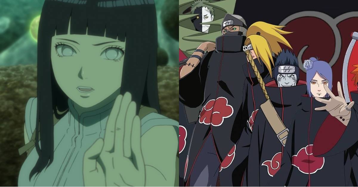 Quantos membros da Akatsuki a Hinata  conseguiria derrotar em Naruto?