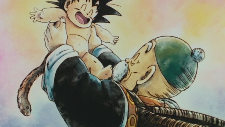 Afinal, por que Goku não viu seu avô quando ele morreu em Dragon Ball?