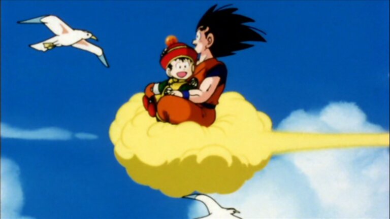 Quando e como Goku aprendeu a voar em Dragon Ball? 