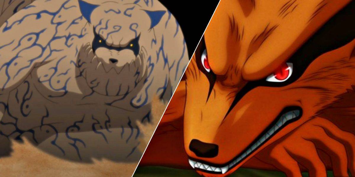 As Bestas De Cauda De Naruto Ranqueadas Da Mais Fraca A Mais Forte