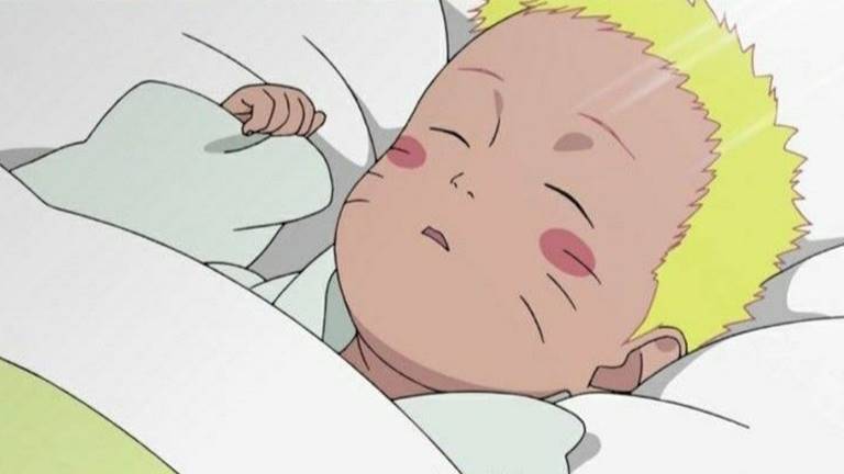 Entenda por que a mãe do Sasuke não podia cuidar do Naruto recém nascido