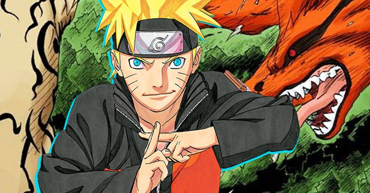 Por que Naruto tem bigodes?