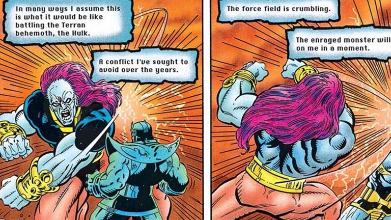 Thanos tinha medo de enfrentar o Hulk antes de ter as Joias do Infinito 