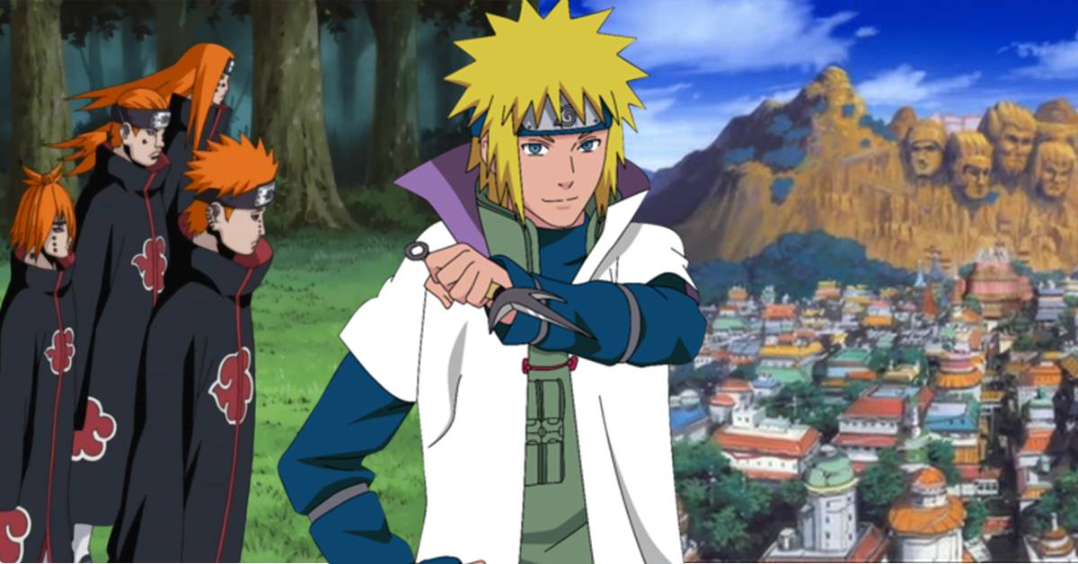 Naruto: O que Minato teria feito para deter Pain em Konoha?