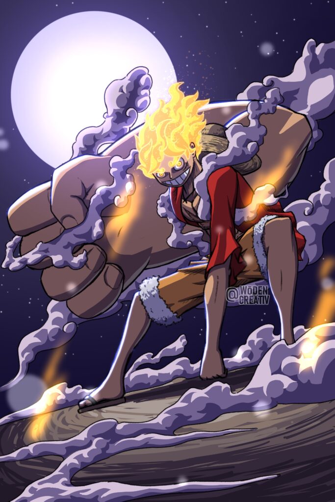 Fanart de One Piece imagina a nova forma de Luffy no anime 