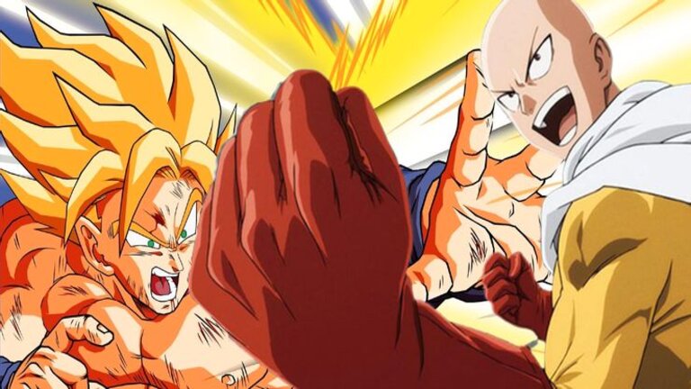 Goku e Vegeta podem obliterar Saitama em suas formas mais fortes