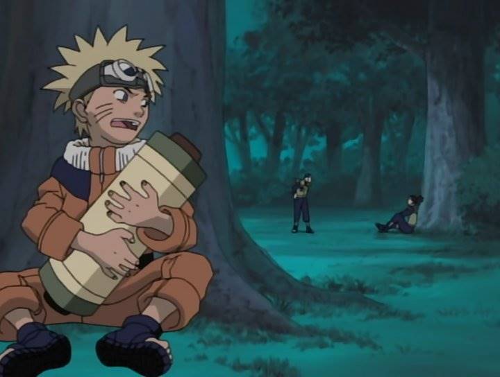 O que tinha no Pergaminho que o Naruto roubou no primeiro episódio?