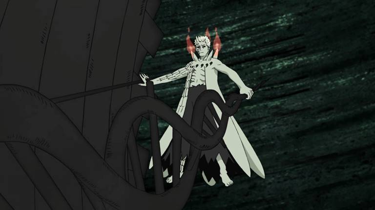 Por que Obito parou de usar o Kamui quando se tornou Jinchuuriki em Naruto Shippuden?