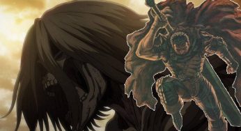 Arte insana imagina o Titã Fundador de Attack on Titan no mundo de Berserk