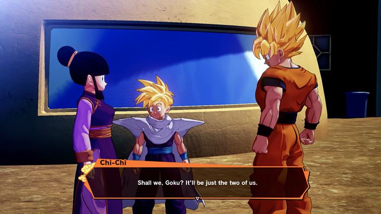 Este foi o momento em que Goku e Chichi tiveram o Goten em Dragon Ball Z
