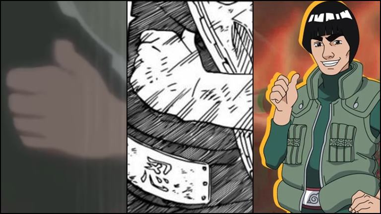 Naruto Shippuden | A pose de Might Guy tem um segreo perturbador por trás