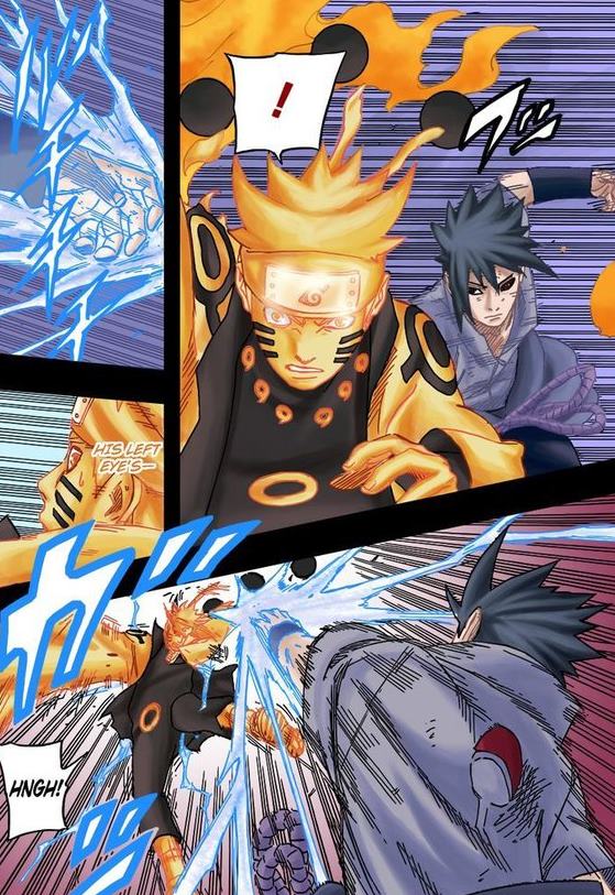 Como o Naruto sobreviveu levando um Chidori no pescoço em Naruto Shippuden? 