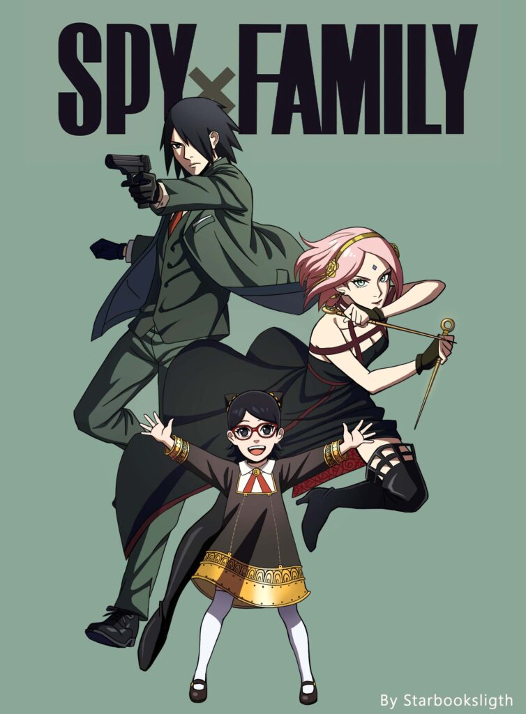 Crossover Naruto e Spy x Family
