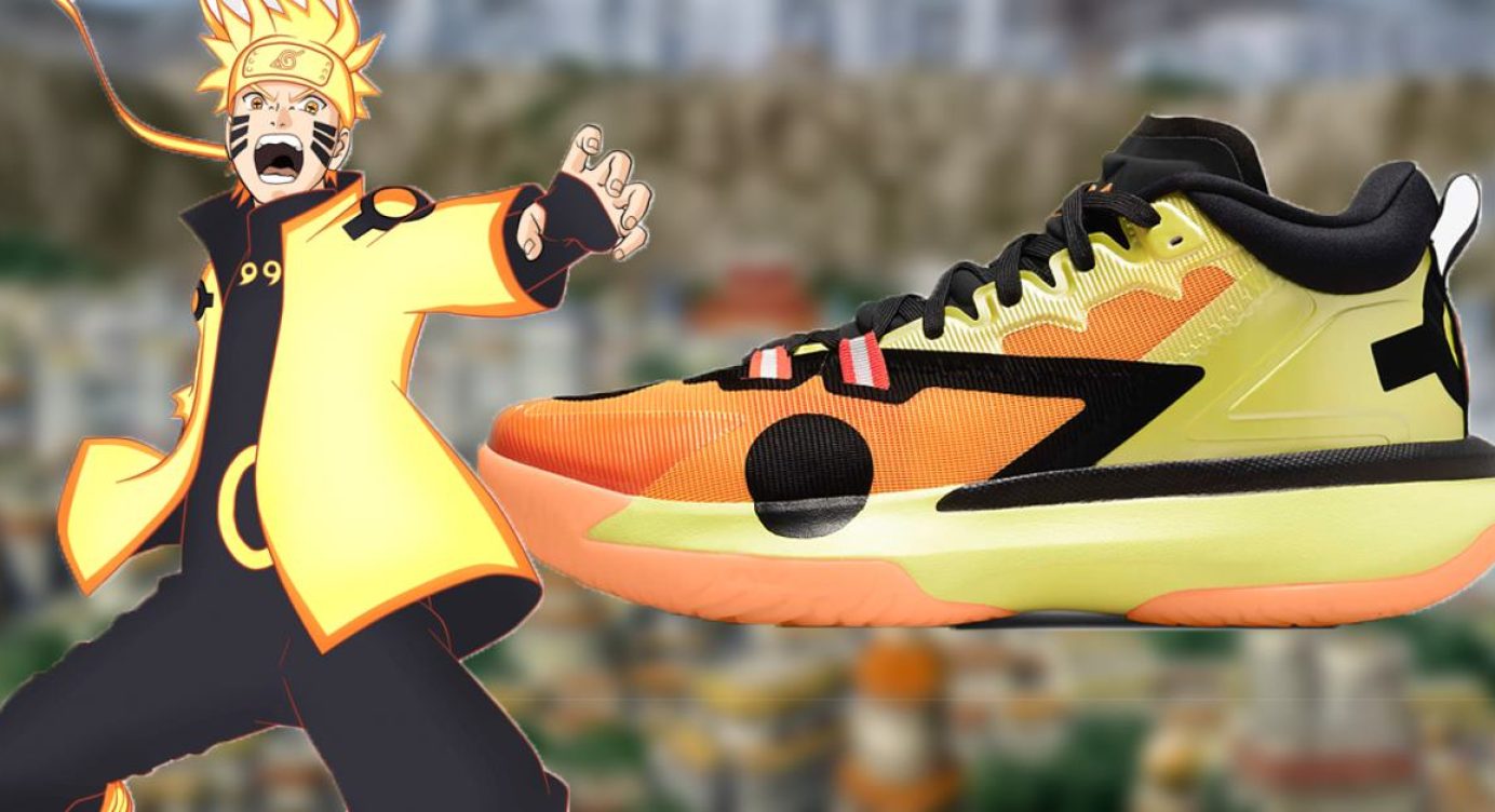 Naruto e Jordan acabam de revelar seus primeiros tênis