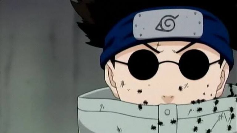 Este é o motivo para o Shino sempre usar óculos em Naruto 