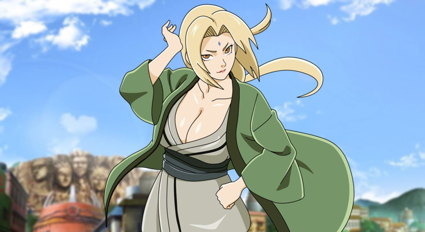 Naruto: Alina tira Tsunade da tela animada com seu cosplay