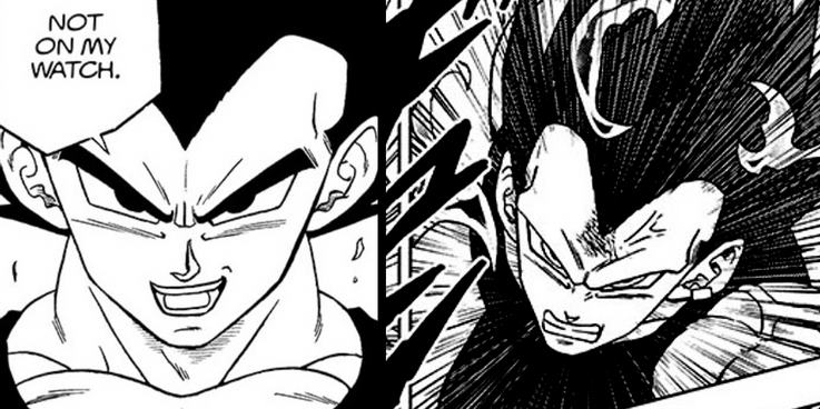 Mangaká de Dragon Ball Super reconhece um erro de continuidade de Vegeta