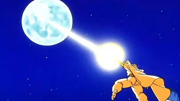 A Lua foi restaurada depois que Piccolo a explodiu em Dragon Ball Z?