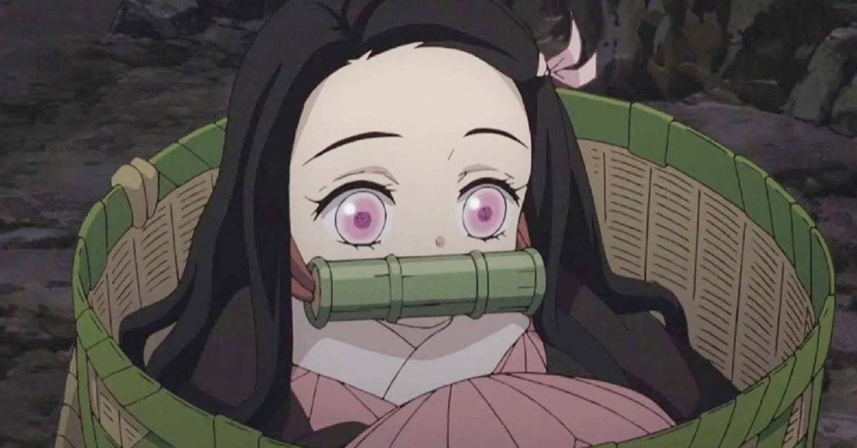 Por que Nezuko carrega um bambu na boca em Demon Slayer?