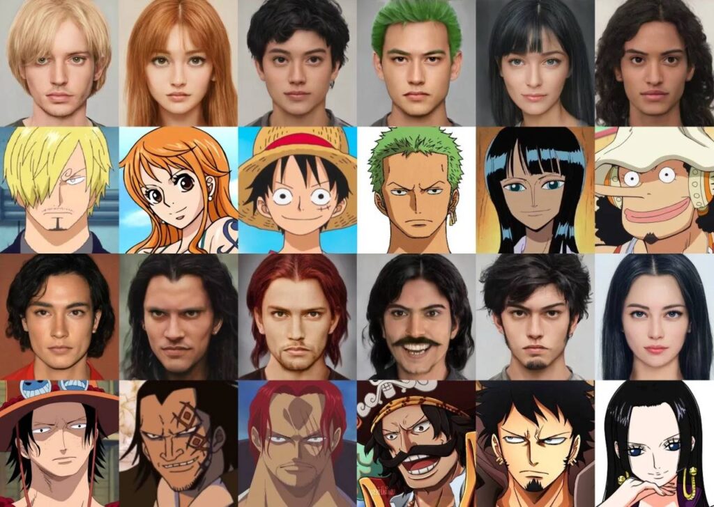 Artista imagina como seriam versões realistas dos personagens de One Piece