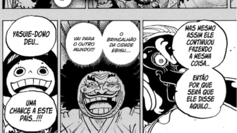Mangá de One Piece encerra o arco de Wano com uma cena comovente