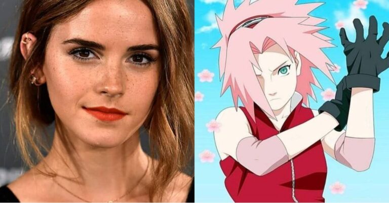 Artista transforma Emma Watson na Sakura de Naruto Shippuden
