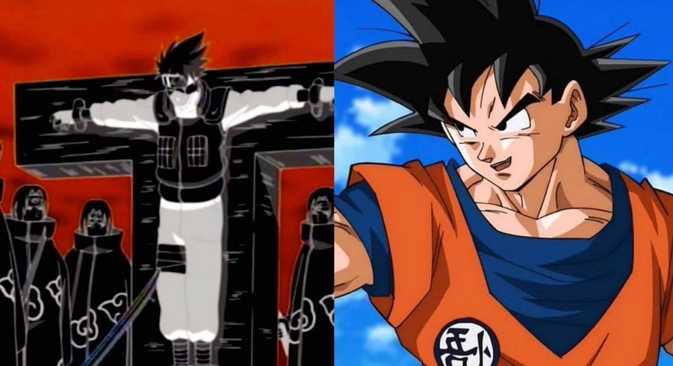 Goku de Dragon Ball cairia em Genjutsu de Naruto?