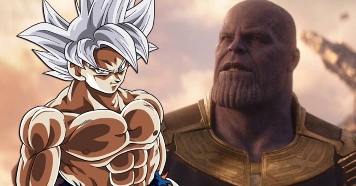 Thanos da Marvel encara Goku de Dragon Ball Super em arte épica de fã