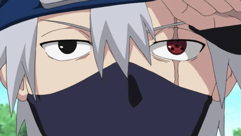 Por que Kakashi não pode desativar o seu Sharingan em Naruto?