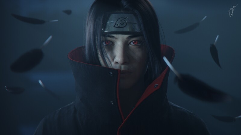 Artista criou uma versão ultra realista impressionante de Itachi Uchiha de Naruto